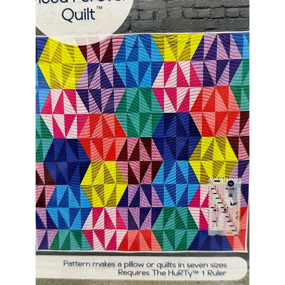 Mood Forever Quilt Latifah Saafir Studios Pattern LSS-00029 Multi Size Geometric